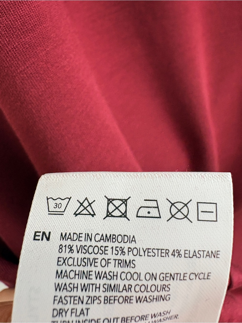 NWT Varley Hawley Half-Zip Pullover in New Maroon - Picture 12 of 14